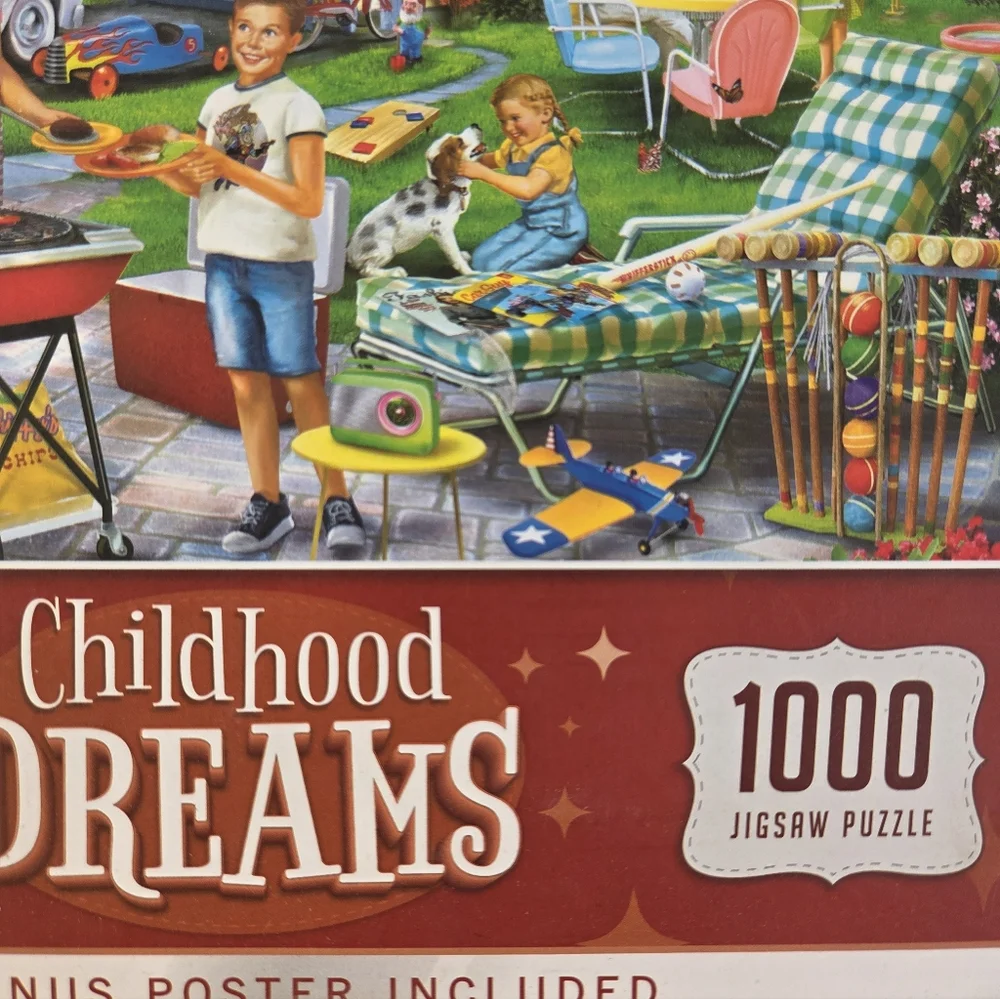Masterpieces Backyard Barbecue Puzzle 1000 Pieces
